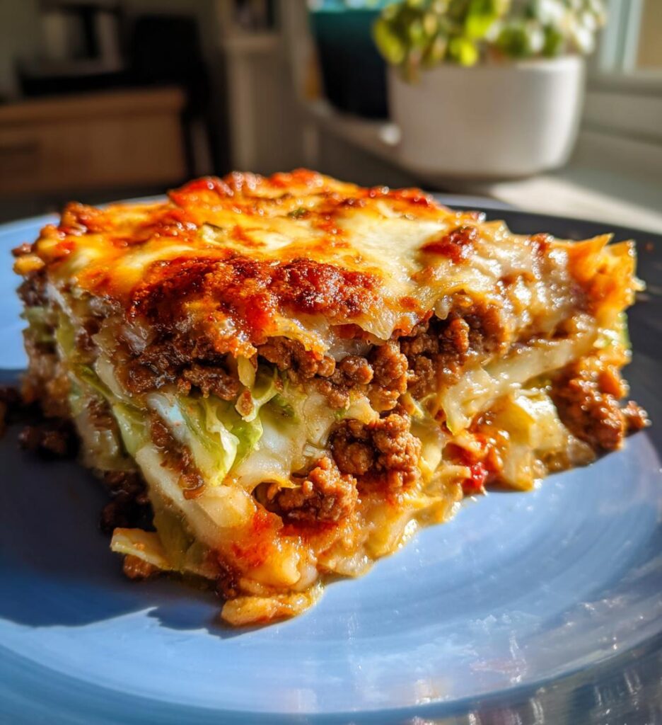 Ground Beef Cabbage Casserole