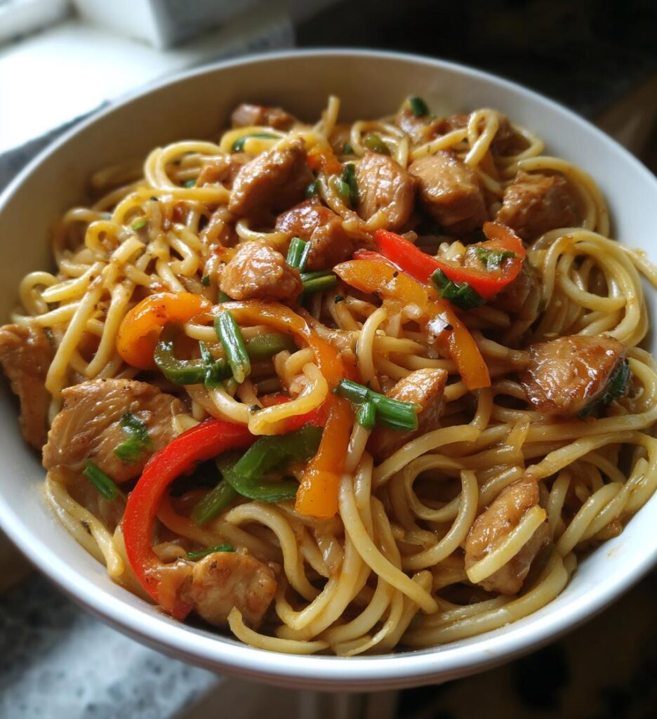 Honey Pepper Chicken Pasta