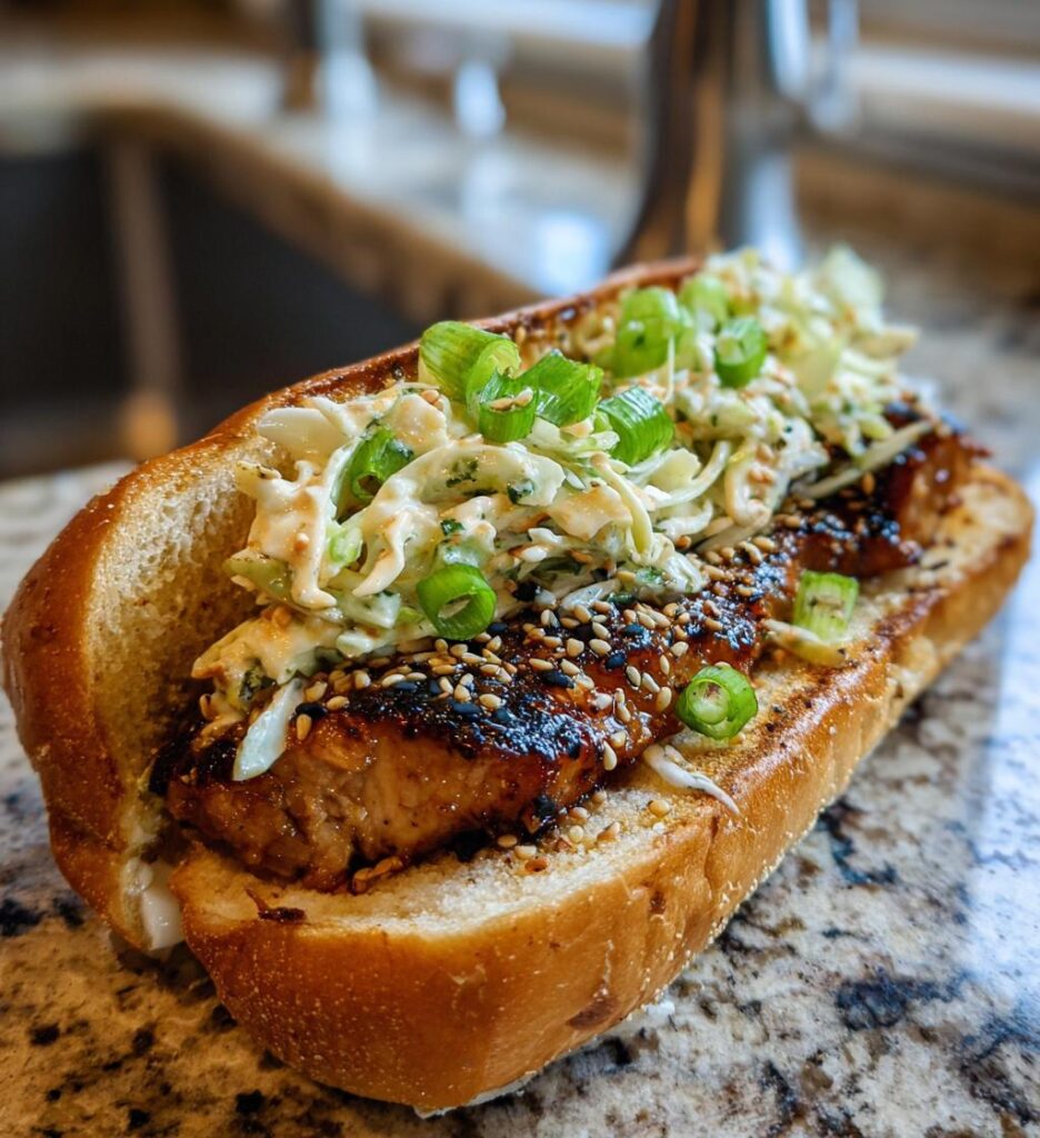 Korean BBQ Chicken Sandwich
