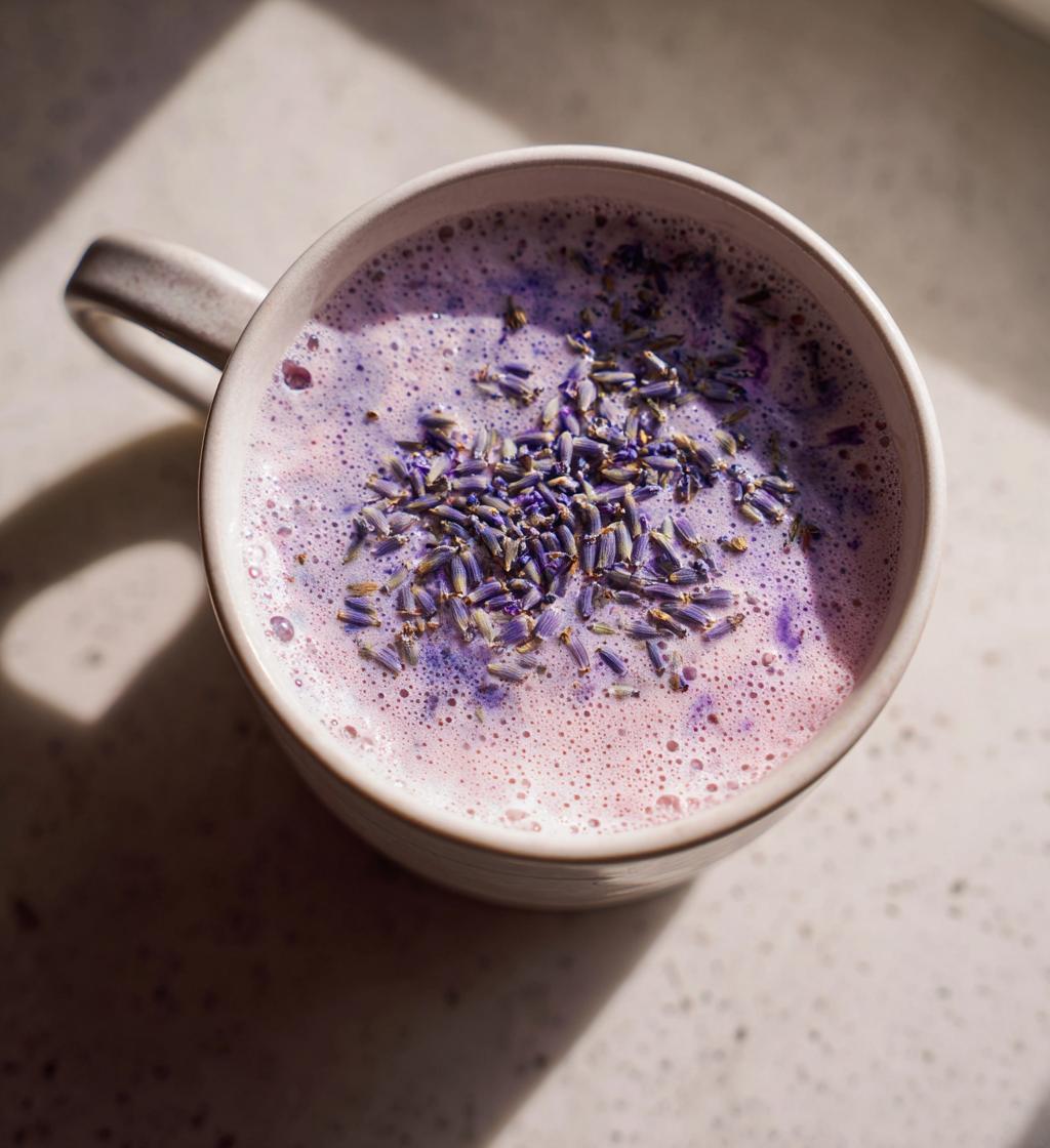 Lavender Milk Tea