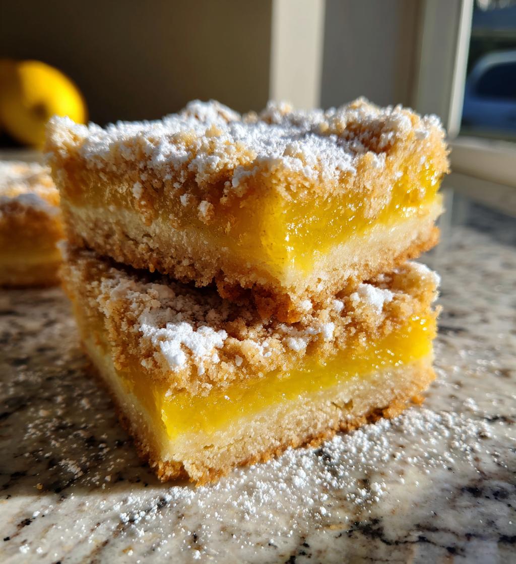 Lemon Crumb Bars