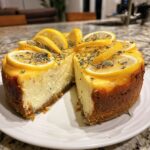 Lemon Lavender Cheesecake