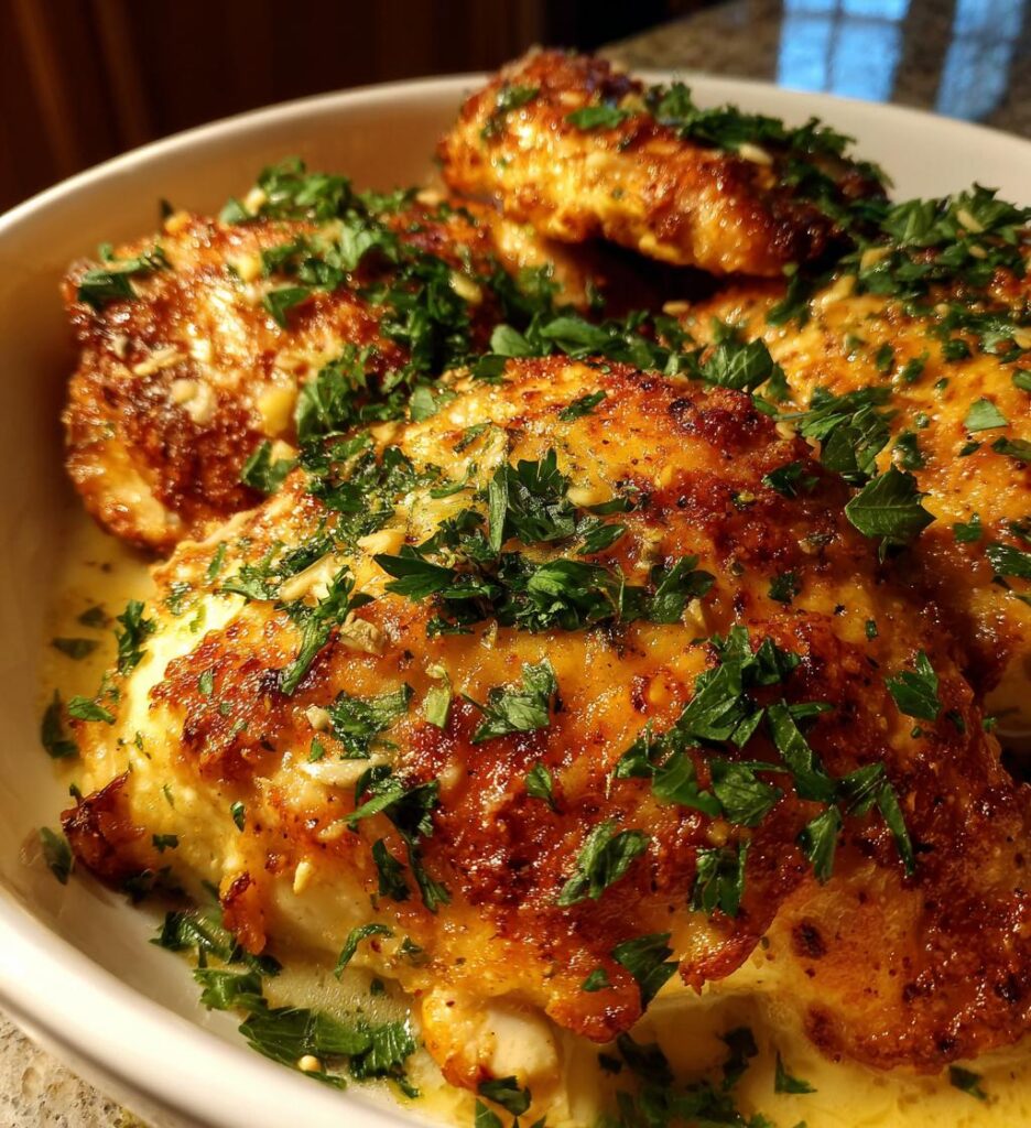 Lemon Pecorino Chicken