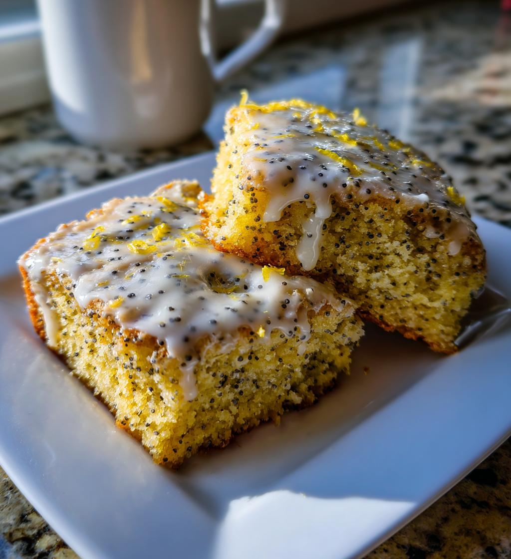 Lemon Poppy Seed Bars
