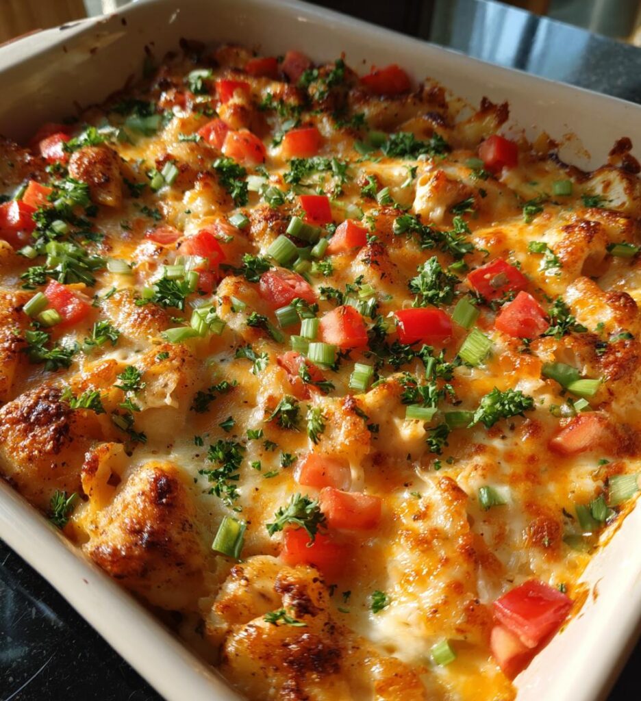 Louisiana Chicken Pasta Bake