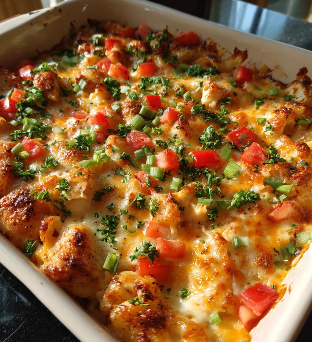 Louisiana Chicken Pasta Bake