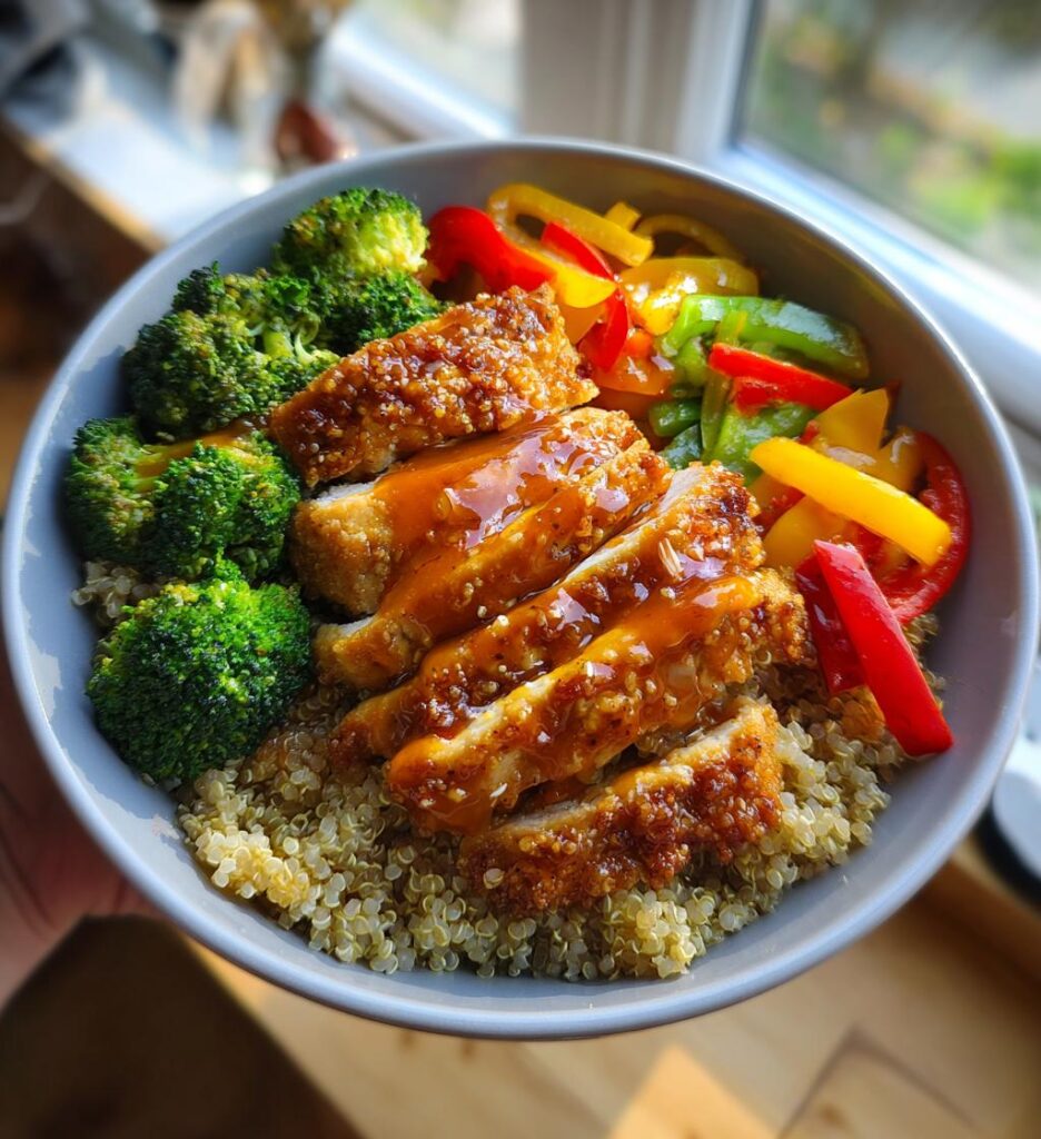 Maple Dijon Chicken Bowl