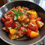 Marinated Garlic Tomatoes