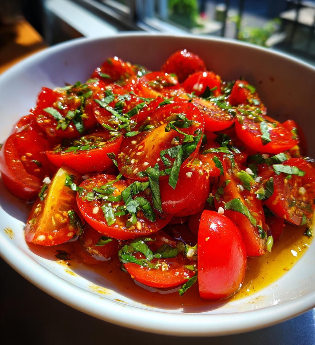 Marinated Tomatoes