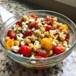 Mediterranean Chickpea Feta Salad