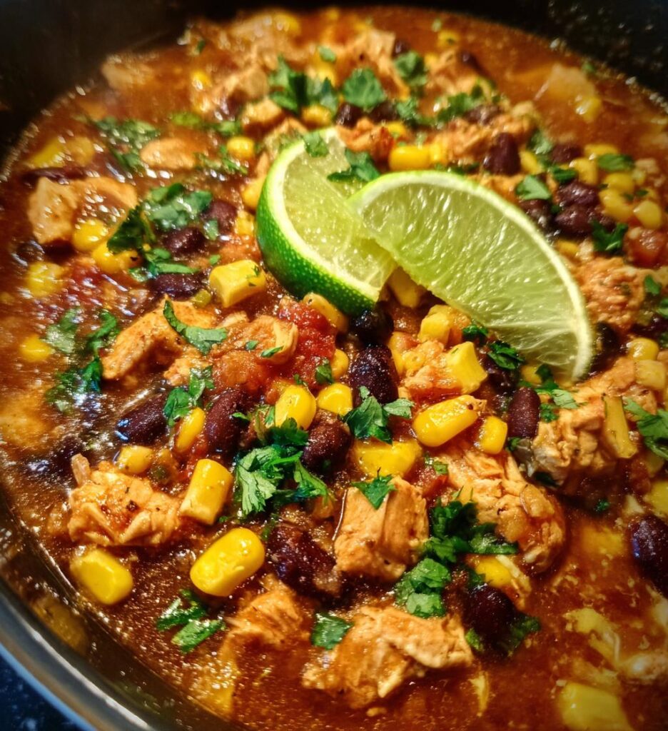 Mexican Street Corn Chicken Chili