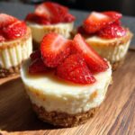 Mini Strawberry Cheesecakes