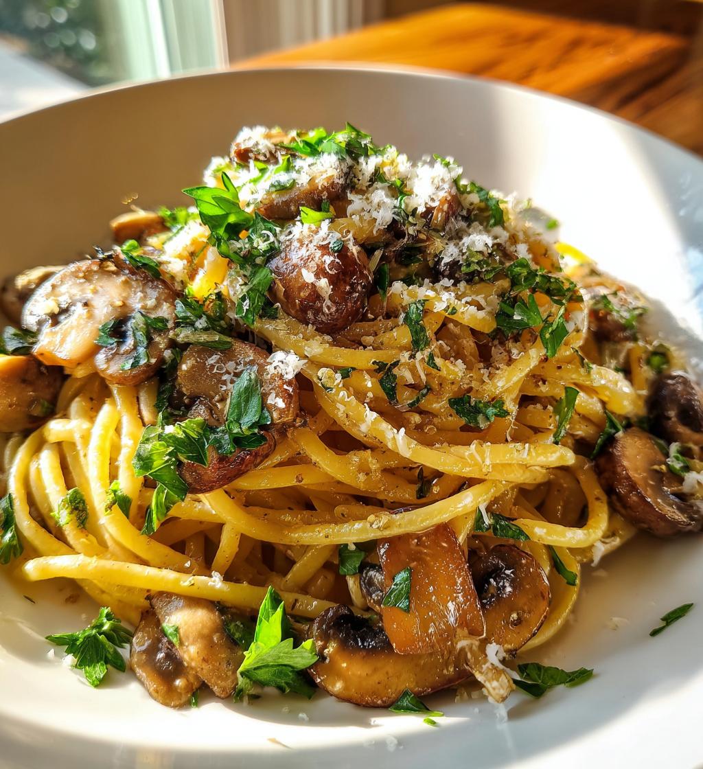 Mushroom Pasta