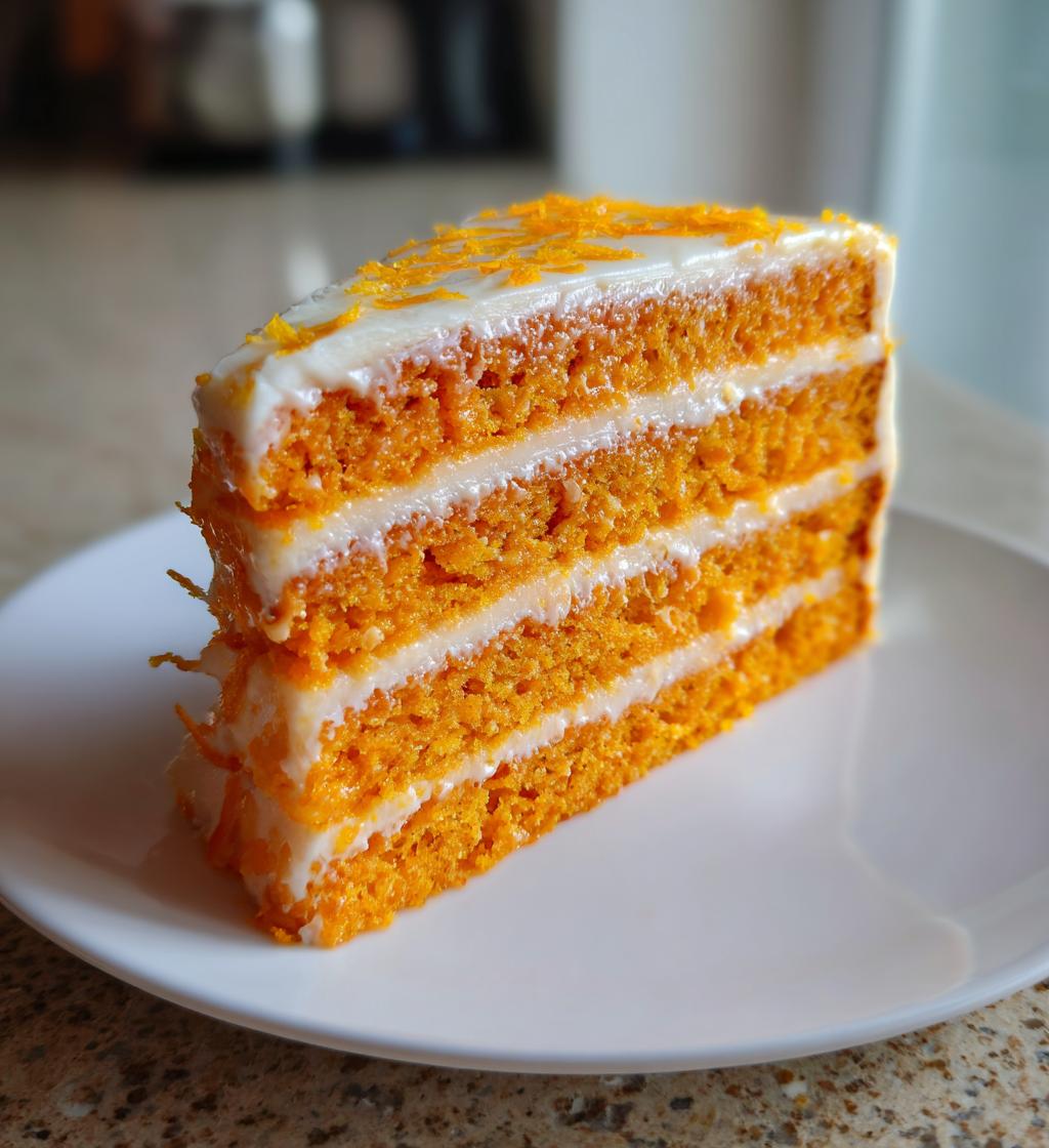 Orange Velvet Cake