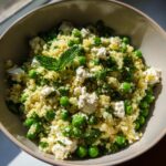 Pea Feta Couscous