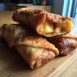 Peach Egg Rolls