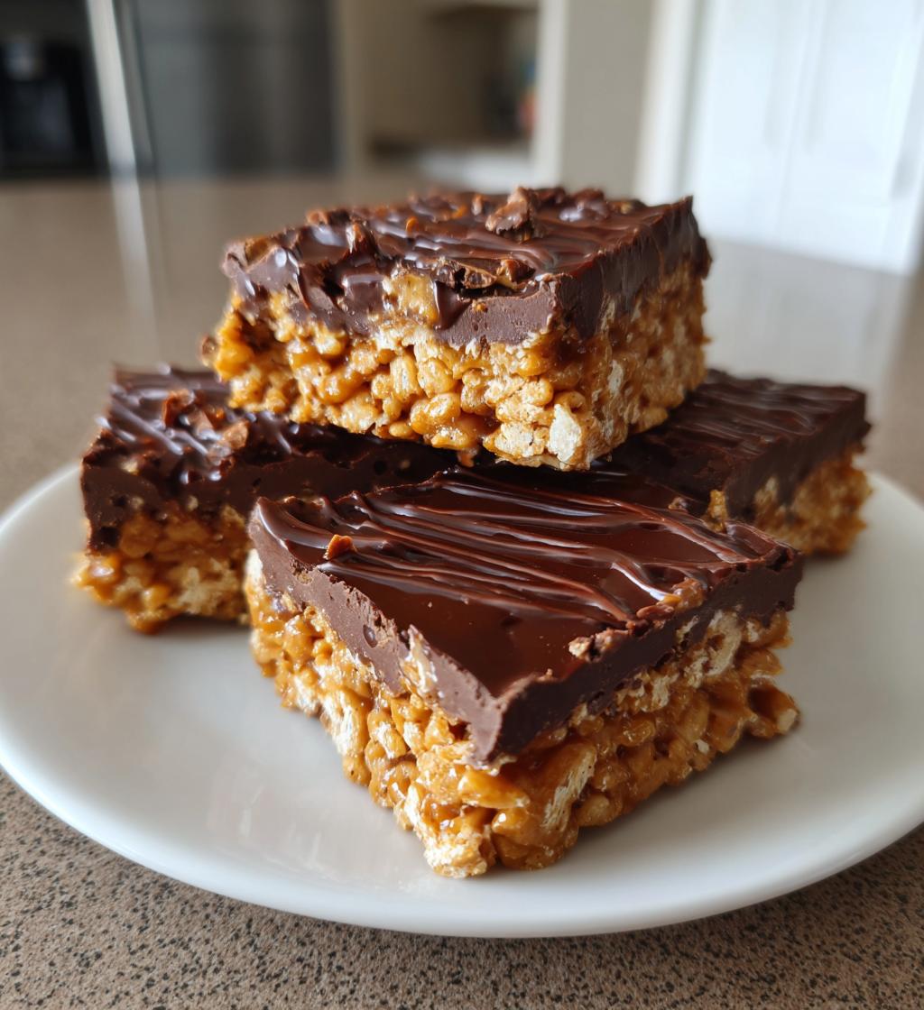 Peanut Butter Krispie Bars