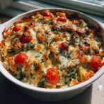 Pesto Chicken Pasta Bake