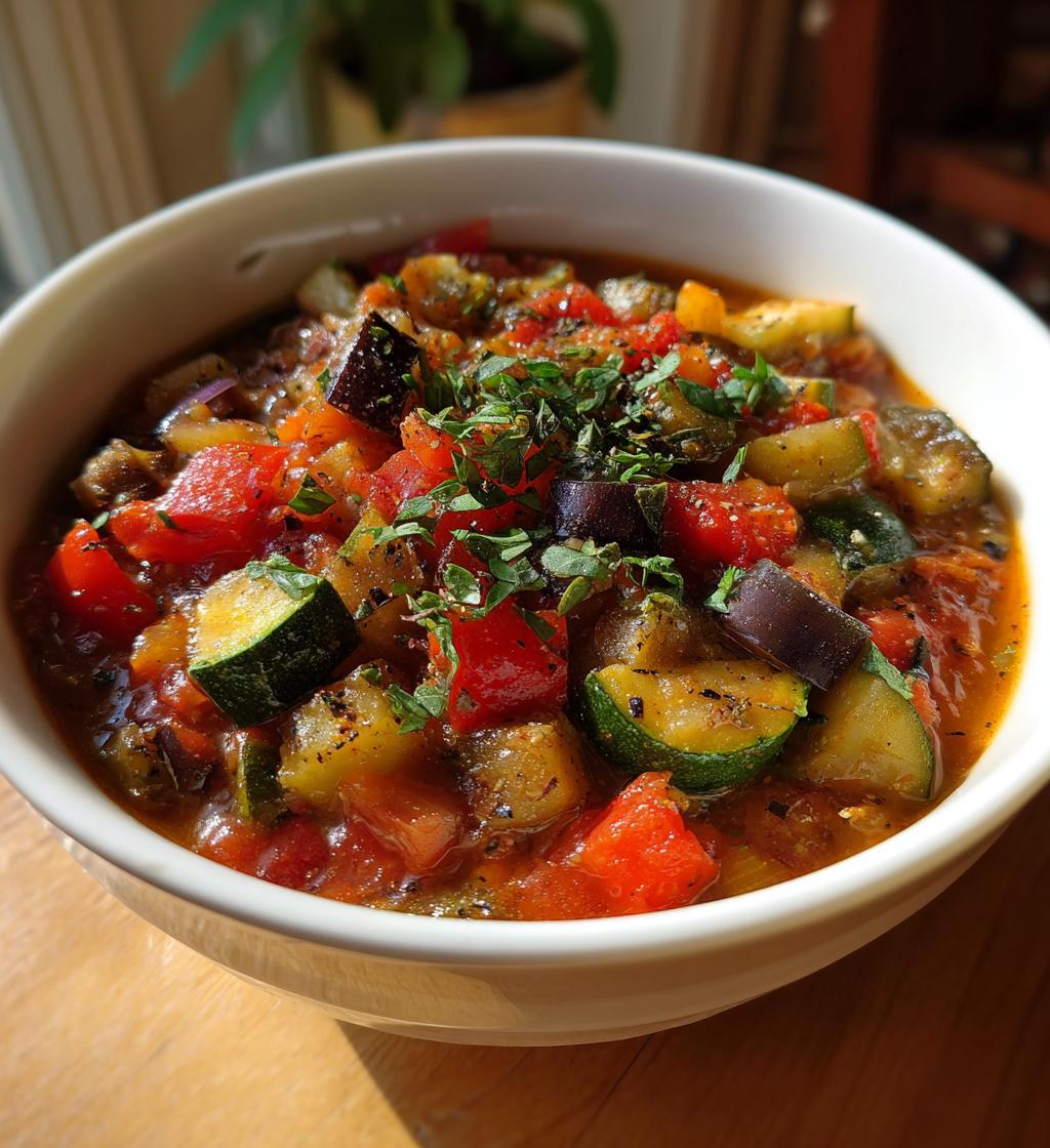 Ratatouille Soup