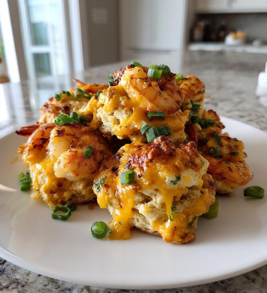 Shrimp Biscuit Melts