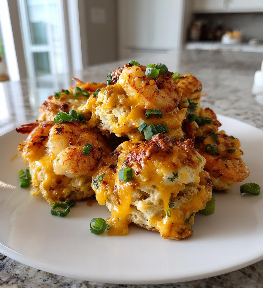 Shrimp Biscuit Melts