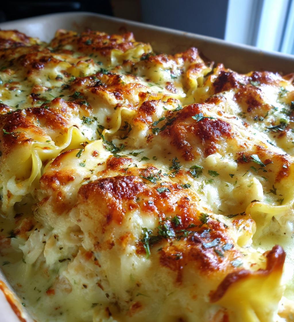 Shrimp Crab Alfredo Lasagna Rolls