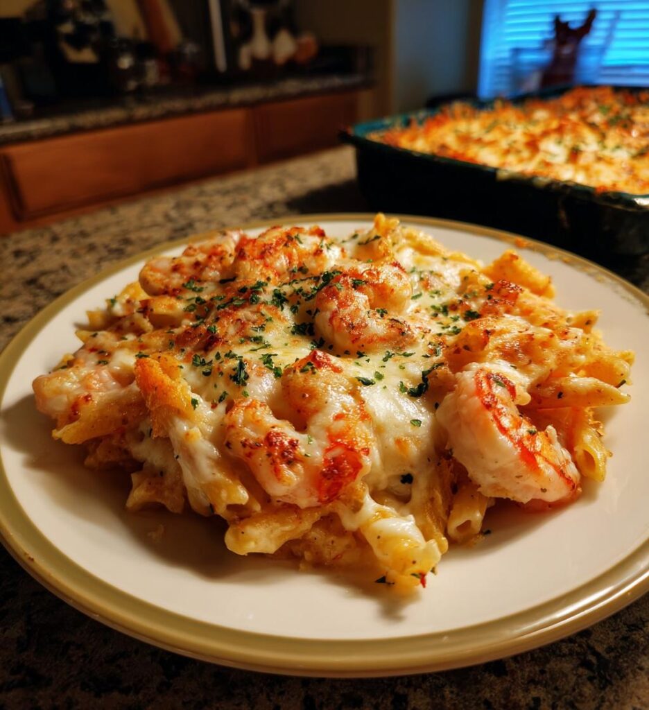 Shrimp Pasta Bake