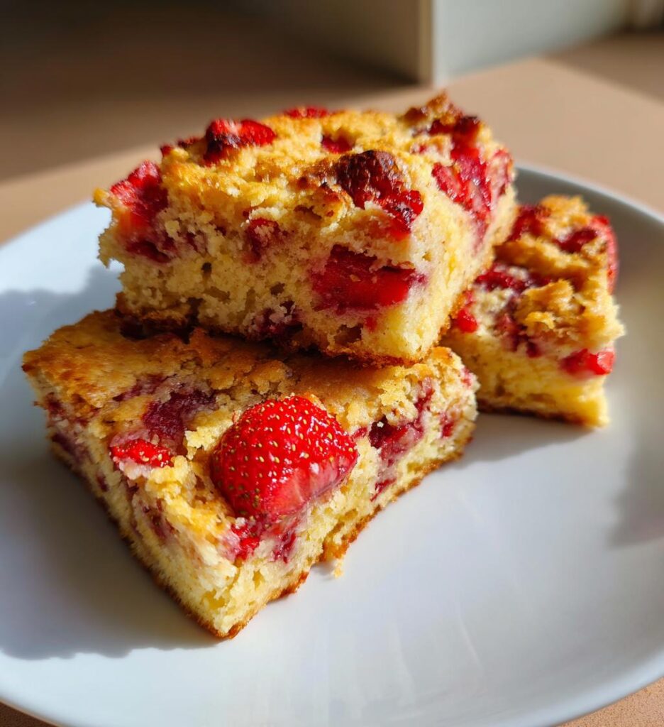 Strawberry Breakfast Bars