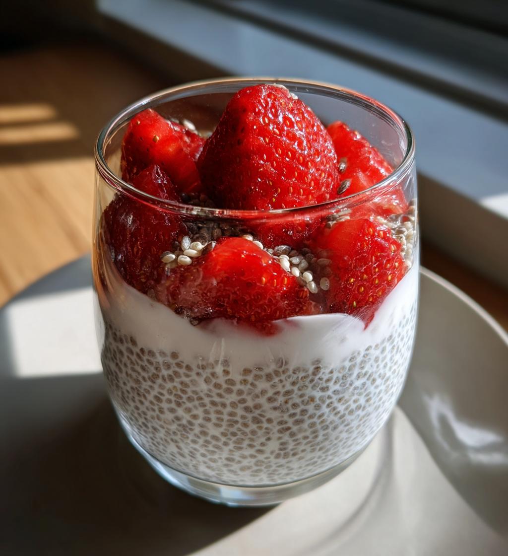 Strawberry Chia Pudding