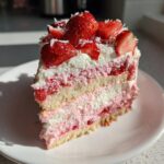 Strawberry Earthquake Cake