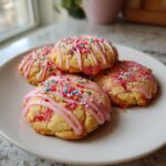 Strawberry Pop Tart Cookies