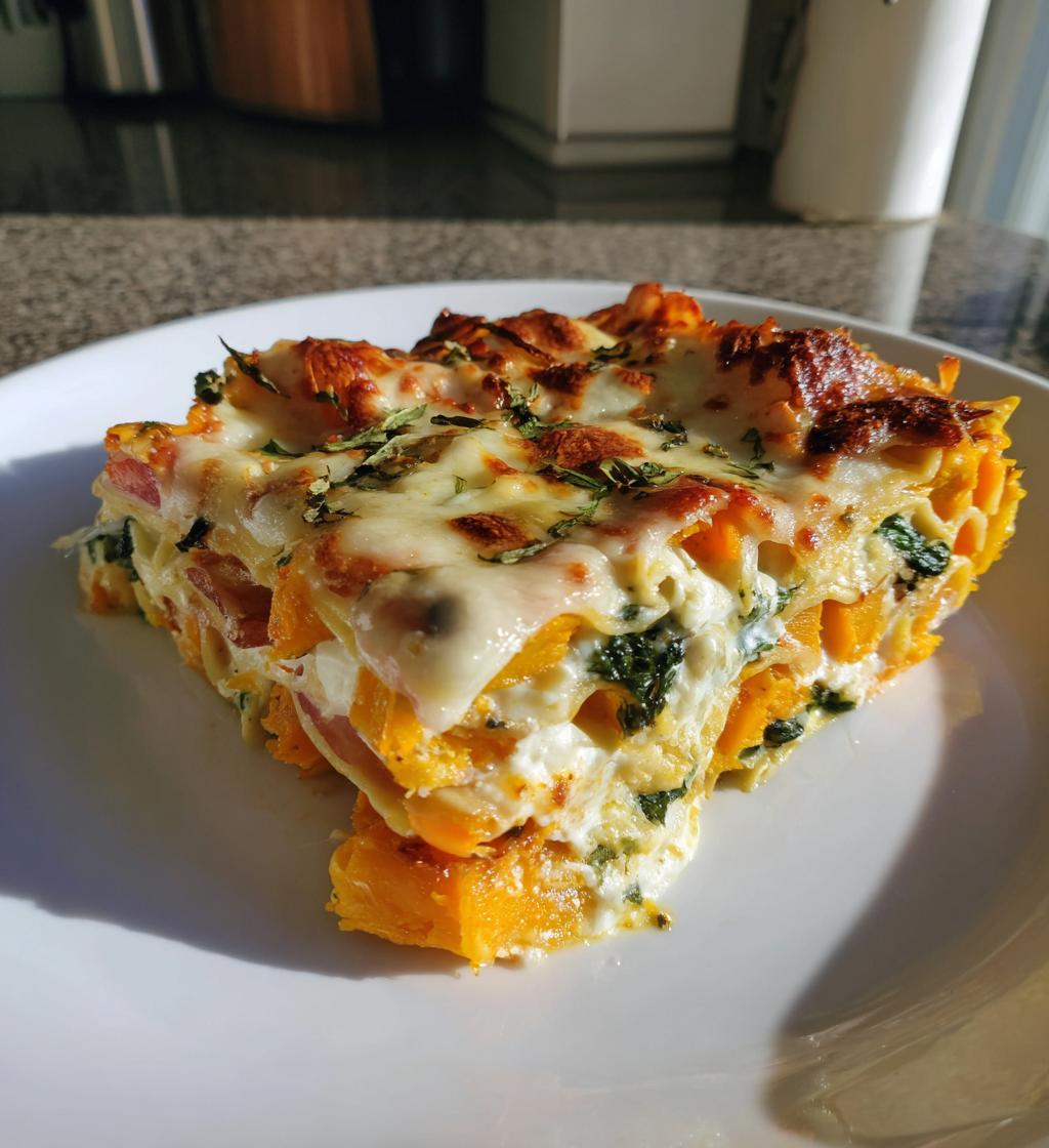 Sweet Potato Squash Lasagna