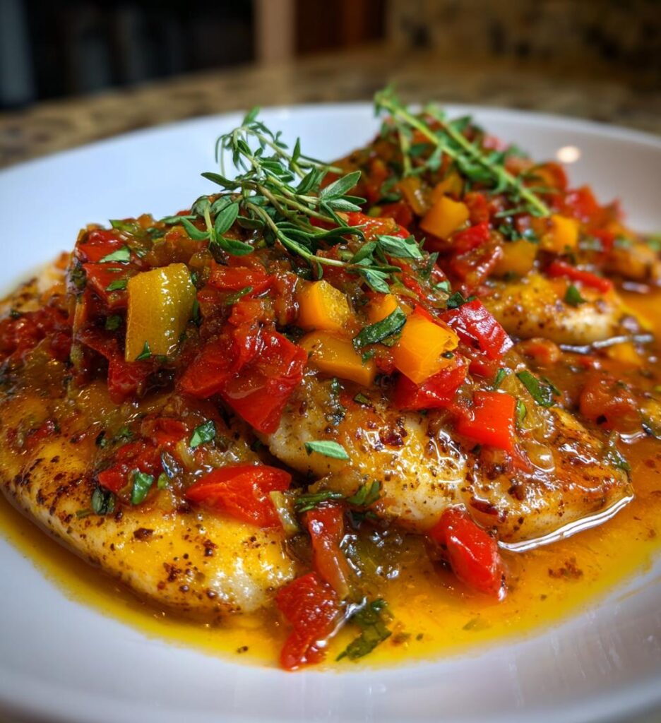 Tilapia Pepper Sauce