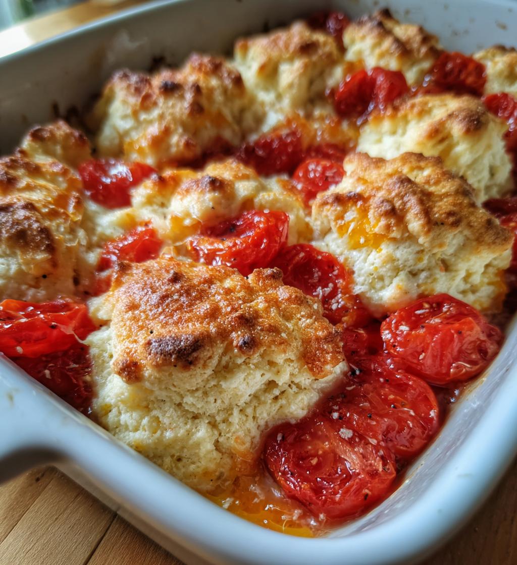 Tomato Cobbler