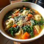 Tuscan Ravioli Soup