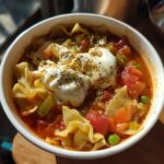 Vegetarian Lasagna Soup