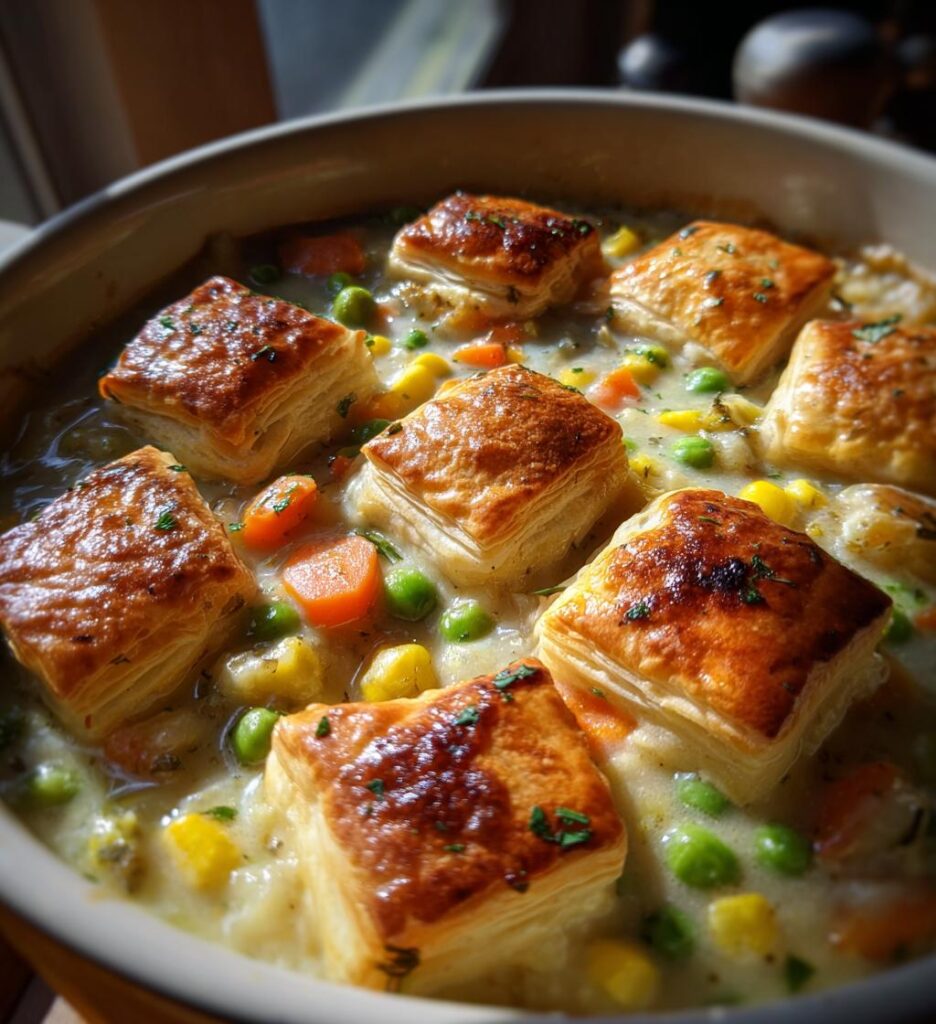 Veggie Pot Pie Soup
