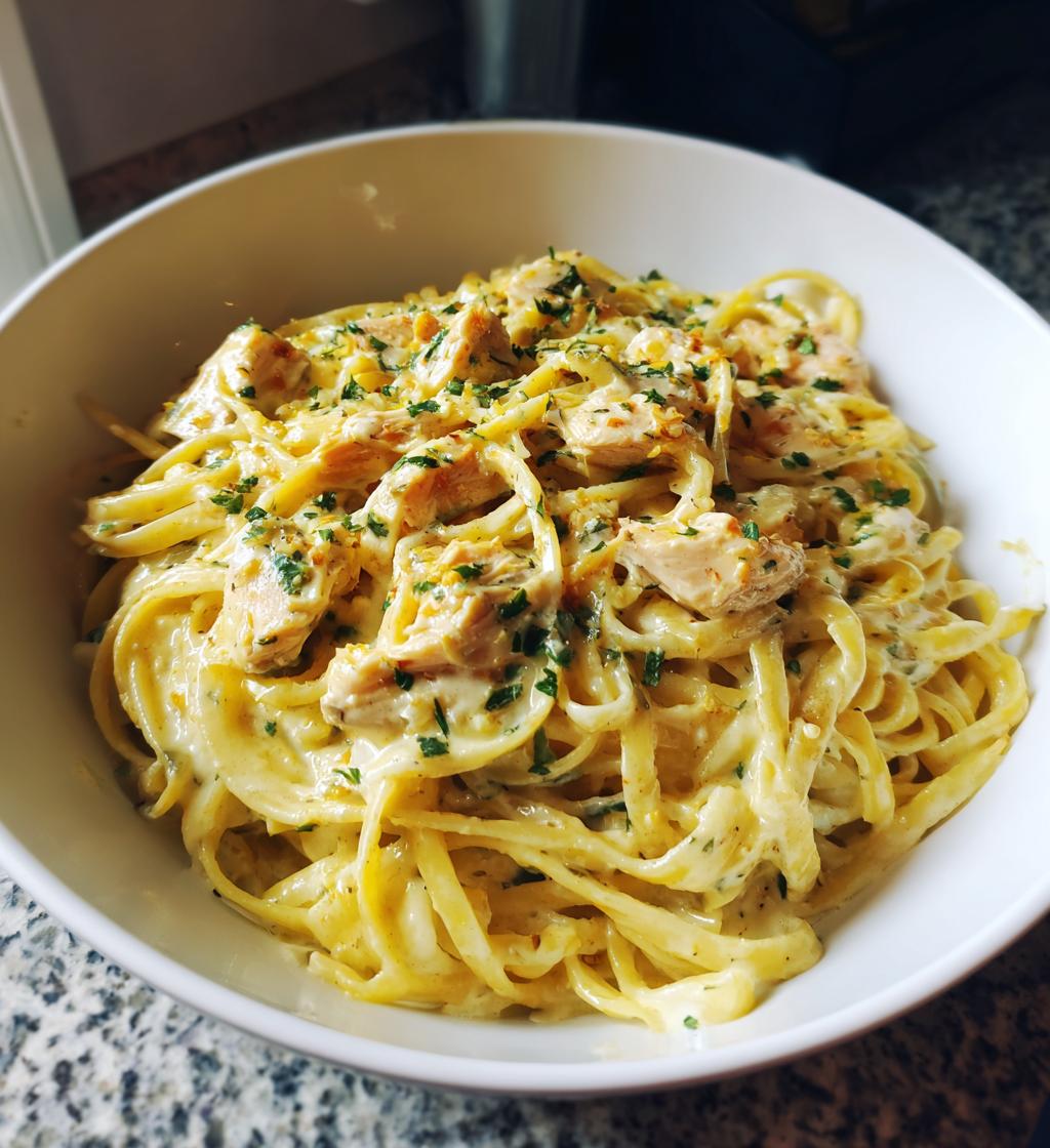 White Cheddar Honey Butter Chicken Pasta