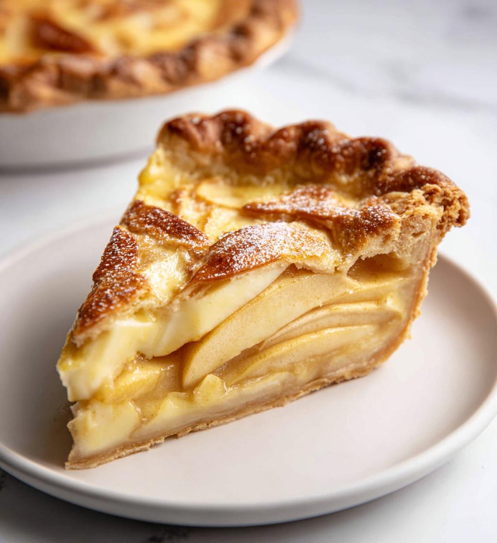 Apple Custard Pie