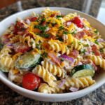 Bacon Ranch Pasta Salad