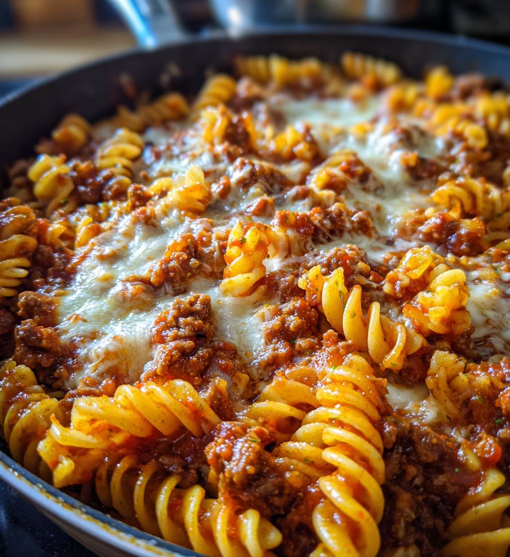 Baked Beef Rotini