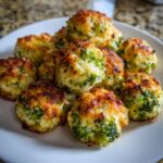 Baked Broccoli Cheese Balls