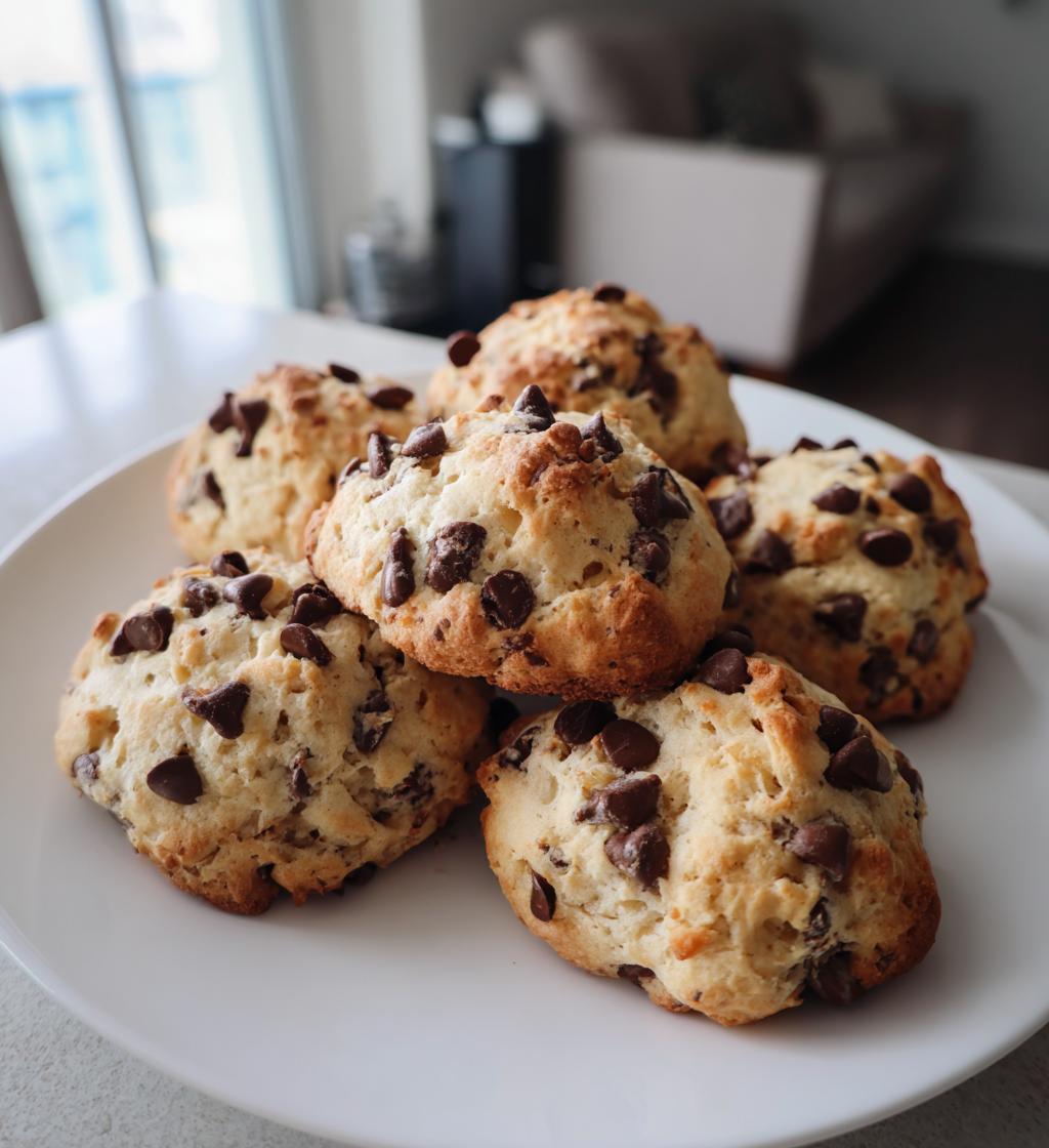 Banana Chocolate Chip Cookies