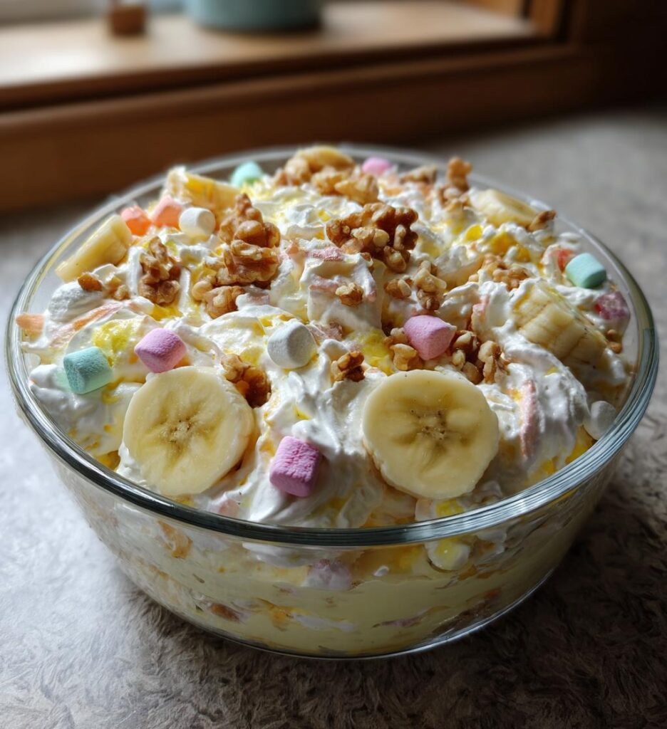 Banana Fluff Salad