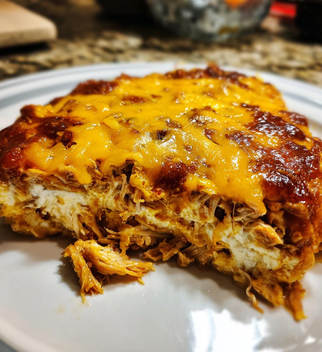 BBQ Chicken Casserole