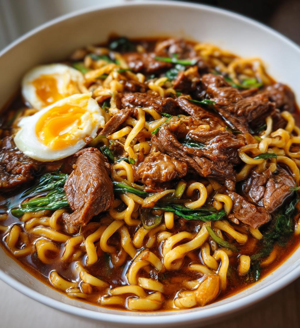 Beef and Noodles