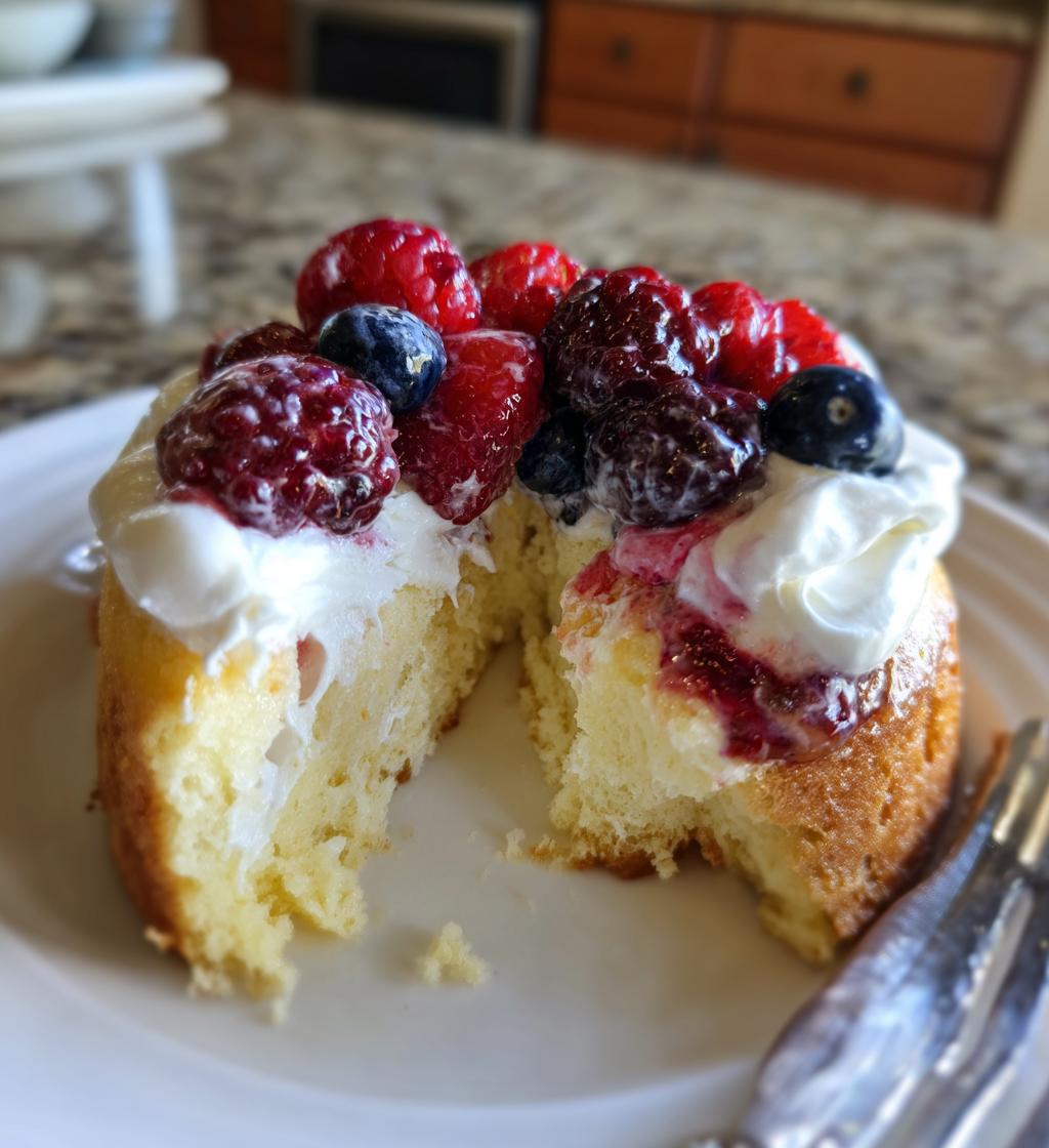 Berry Poke Cake