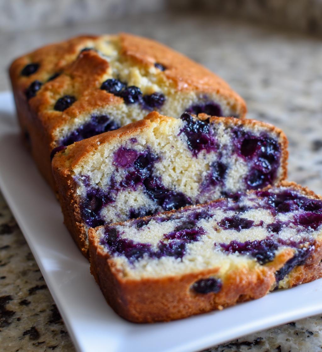 Blueberry Banana Bread