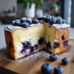 Blueberry Cream Cake