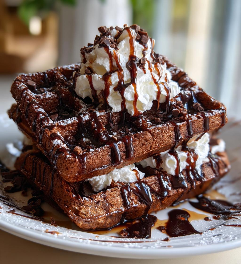 Brownie Waffles